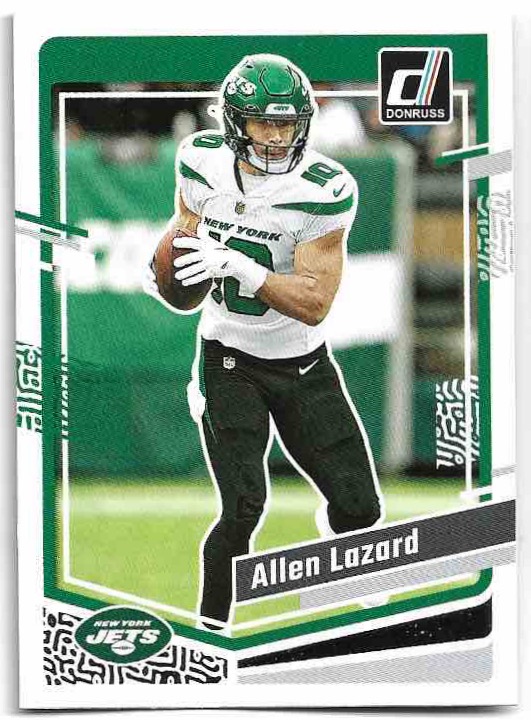 ALLEN LAZARD 2023 Panini Donruss Football