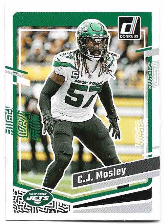 C.J. MOSLEY 2023 Panini Donruss Football