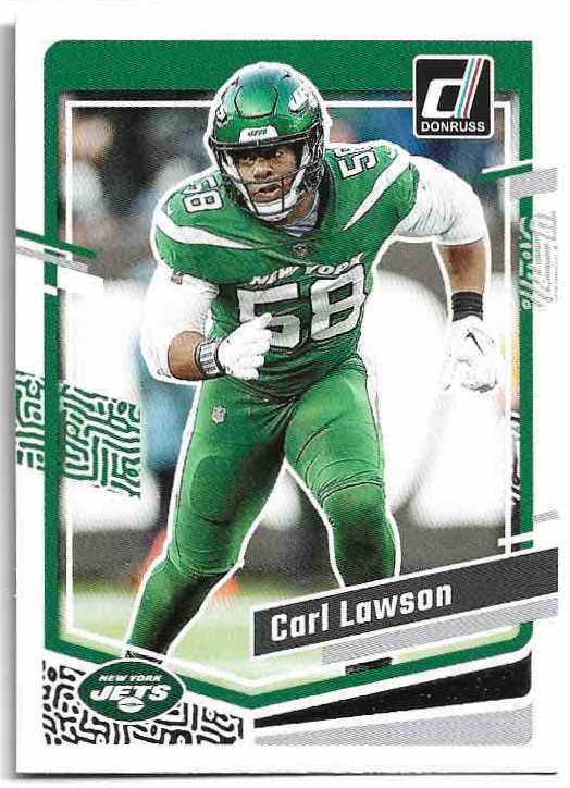 CARL LAWSON 2023 Panini Donruss Football