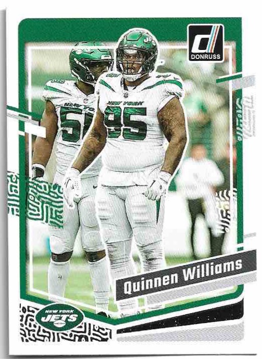 QUINNEN WILLIAMS 2023 Panini Donruss Football