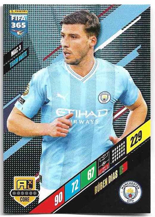 RUBEN DIAS 2024 Panini FIFA 365