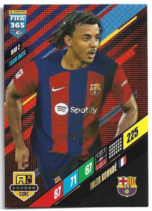 JULES KOUNDE 2024 Panini FIFA 365