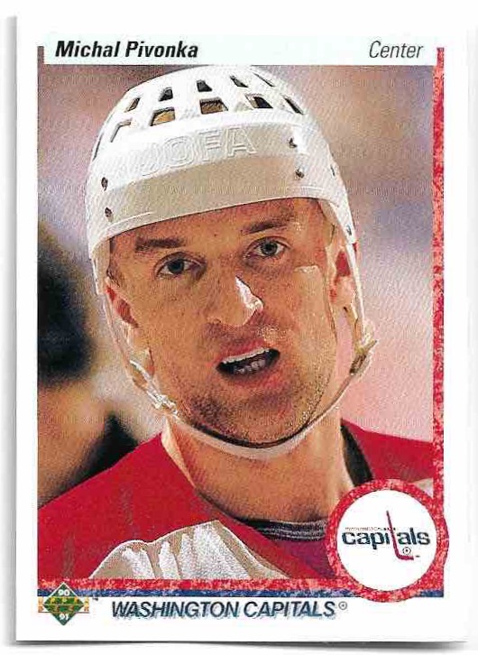 MICHAL PIVOŇKA 90-91 Upper Deck