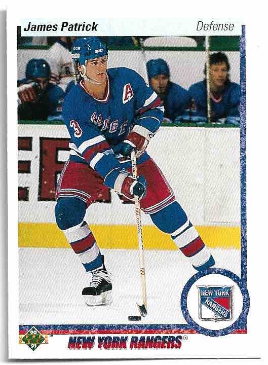 JAMES PATRICK 90-91 Upper Deck