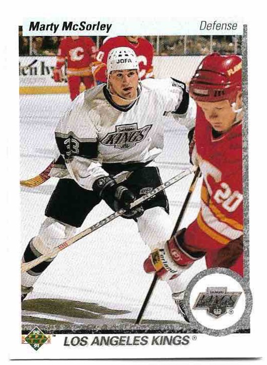 MARTY MCSORLEY 90-91 Upper Deck