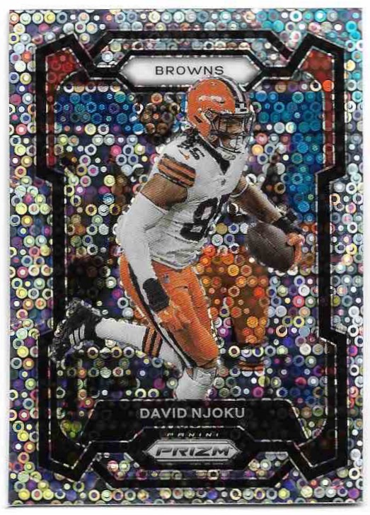 No Huddle Prizm DAVID NJOKU 2023 Panini Prizm Football