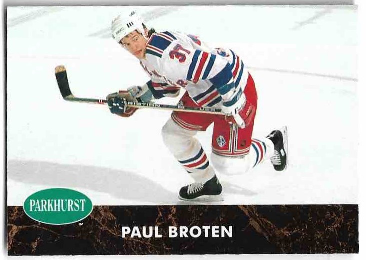 PAUL BROTEN 91-92 Parkhurst