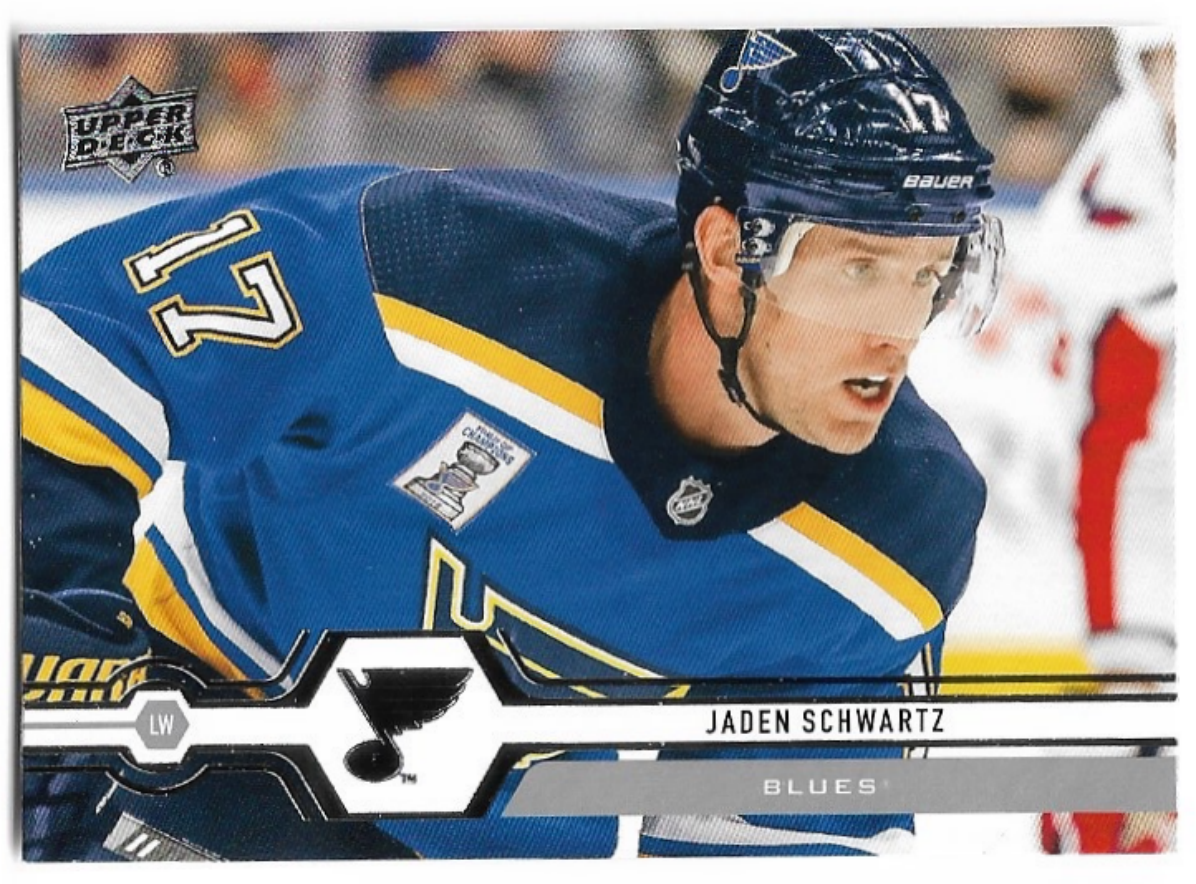 JADEN SCHWARTZ 19-20 UD Series 2