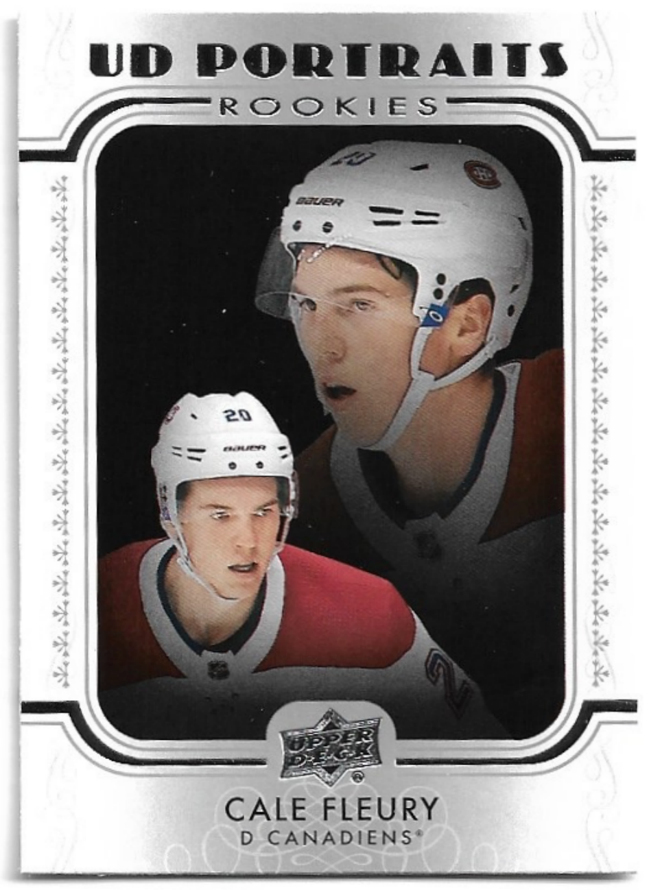 Rookie UD Portraits CALE FLEURY 19-20 Series 2