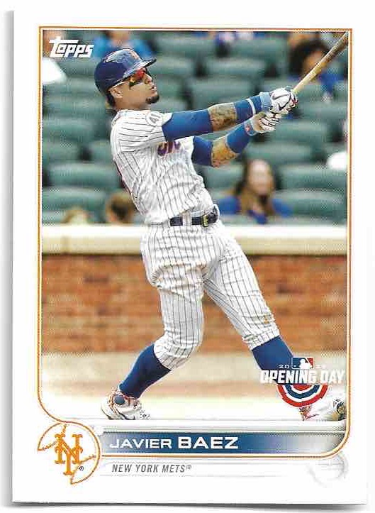 JAVIER BAEZ 2022 Topps Opening Day Baseball