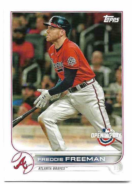 FREDDIE FREEMAN 2022 Topps Opening Day Baseball