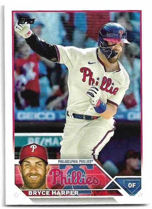 BRYCE HARPER 2023 Topps Series 1 Baseball