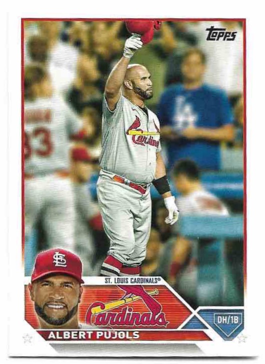 ALBERT PUJOLS 2023 Topps Series 1 Baseball