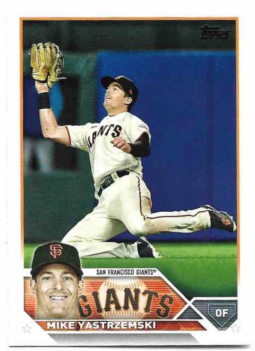 MIKE YASTRZEMSKI 2023 Topps Series 1 Baseball