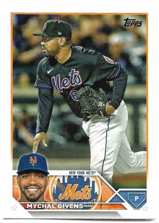 MYCHAL GIVENS 2023 Topps Series 1 Baseball