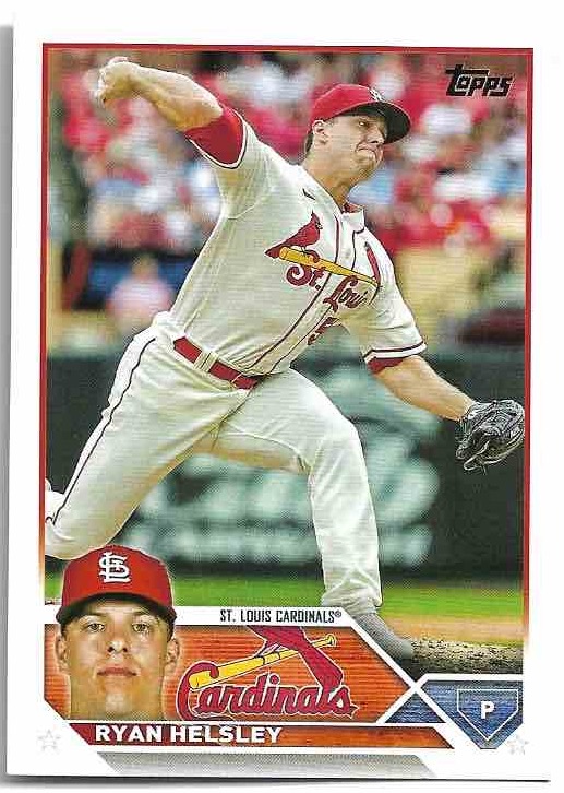 RYAN HELSLEY 2023 Topps Series 1 Baseball