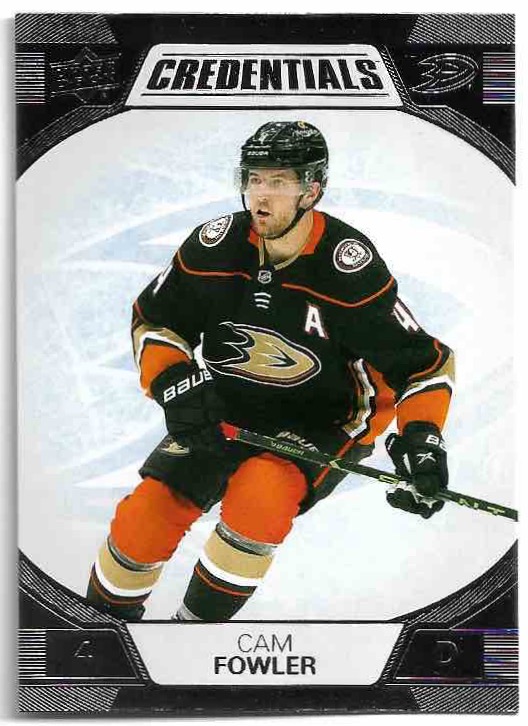 CAM FOWLER 22-23 UD Credentials