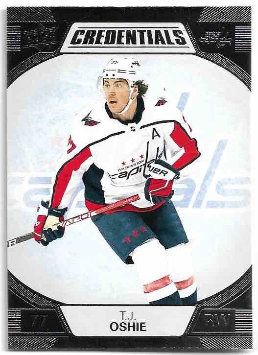 T.J. OSHIE 22-23 UD Credentials