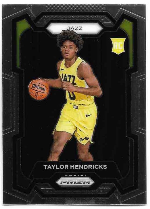 Rookie TAYLOR HENDRICKS 23-24 Panini Prizm Basketball