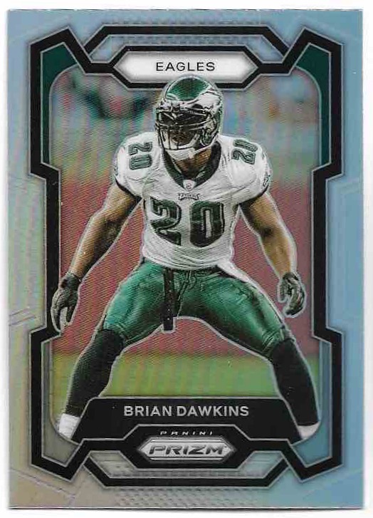 Silver Prizm BRIAN DAWKINS 2023 Panini Prizm Football