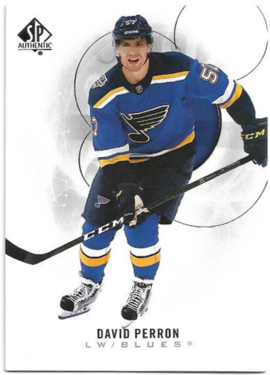 DAVID PERRON 20-21 UD SP Authentic