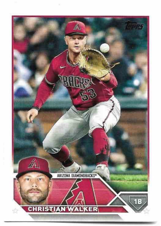 CHRISTIAN WALKER 2023 Topps Series 2 Baseball