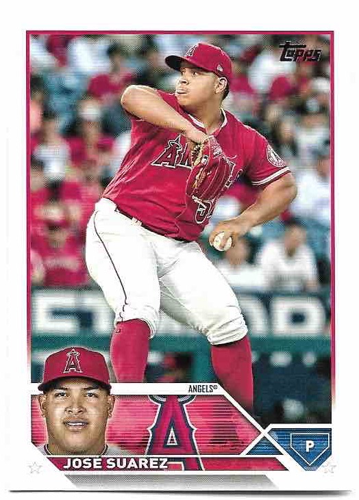 JOSE SUAREZ 2023 Topps Series 2 Baseball