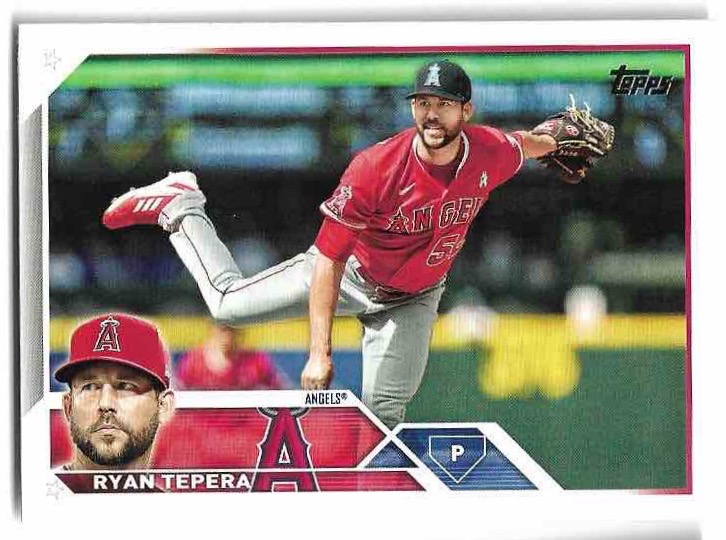 RYAN TEPERA 2023 Topps Series 2 Baseball