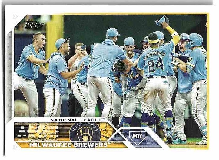 American Family Field MILWAUKEE BREWERS 2023 Topps Series 2 Baseball