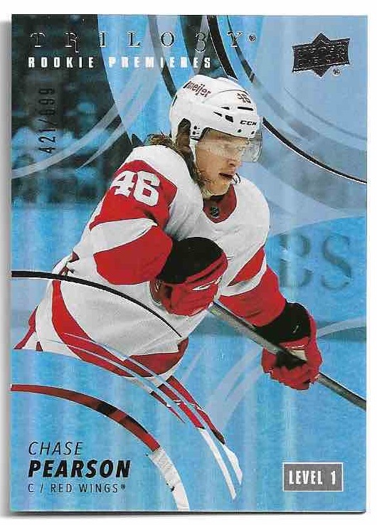 Rookie Premieres (Uncommon) Level 1 CHASE PEARSON 22-23 UD Trilogy /699