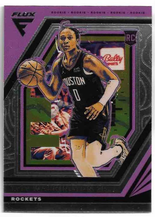 Rookie TYTY WASHINGTON JR. 22-23 Panini Flux Basketball