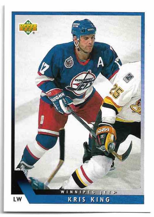 KRIS KING 93-94 Upper Deck