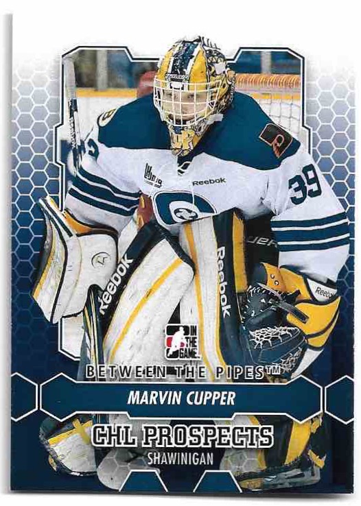 MARVIN CUPPER 12-13 In the Game Between the Pipes