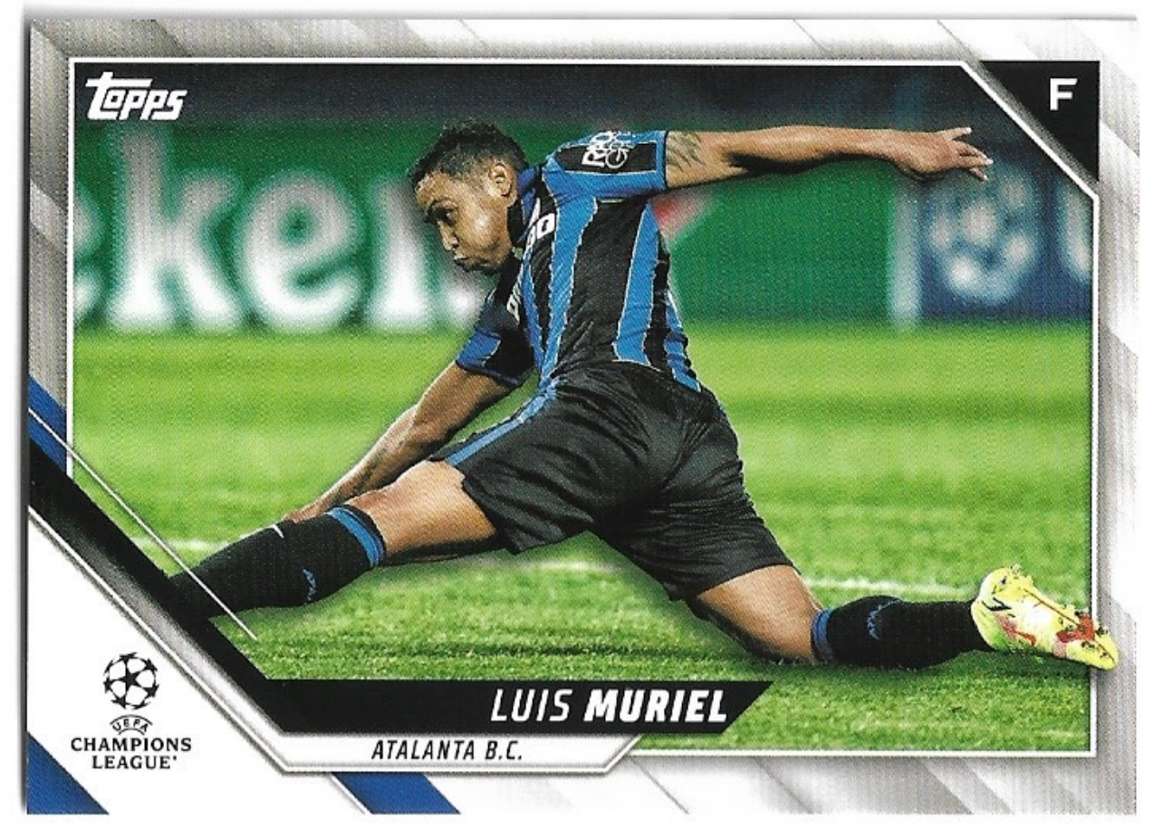 LUIS MURIEL 21-22 Topps UEFA Champions League