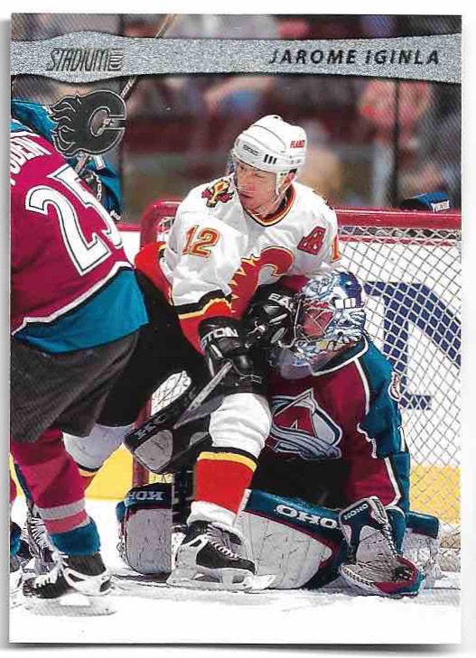 JAROME IGINLA 01-02 Topps Stadium Club