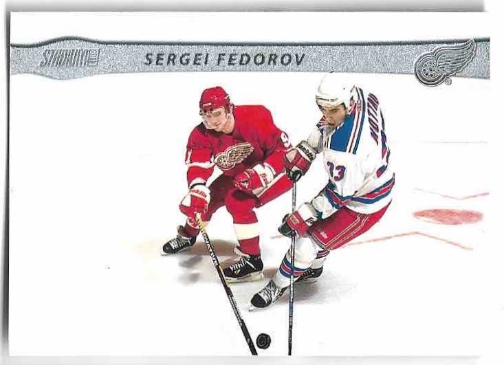 SERGEI FEDOROV 01-02 Topps Stadium Club