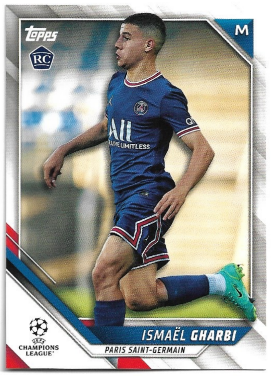 Rookie ISMAEL GHARBI 21-22 Topps UEFA Champions League