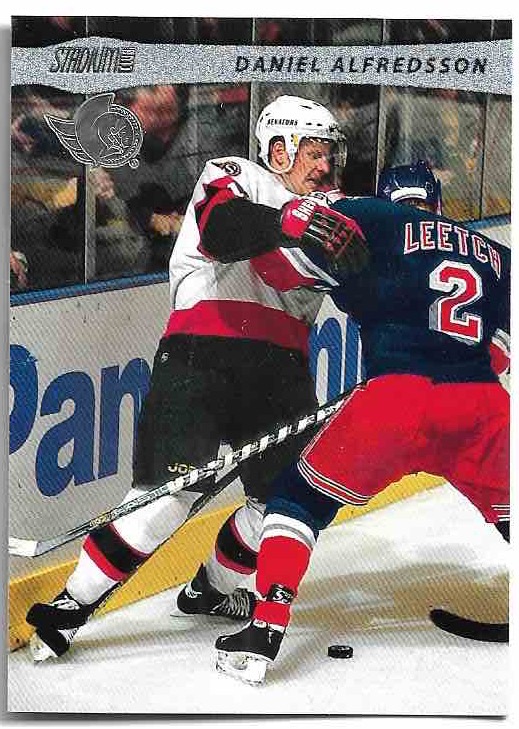 DANIEL ALFREDSSON 01-02 Topps Stadium Club