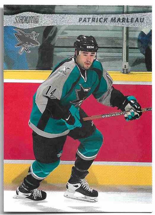 PATRICK MARLEAU 01-02 Topps Stadium Club