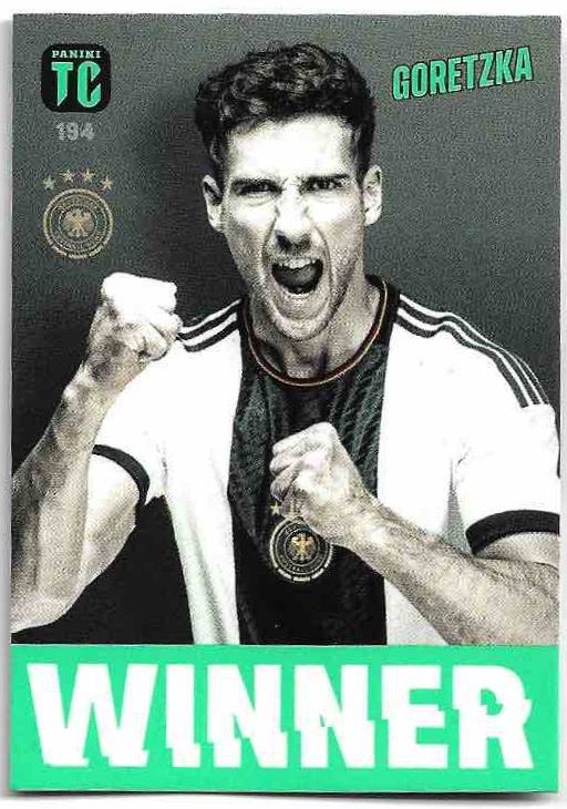 Winner LEON GORETZKA 2024 Panini Top Class