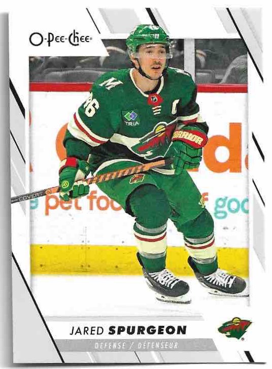 JARED SPURGEON 23-24 UD O-Pee-Chee OPC