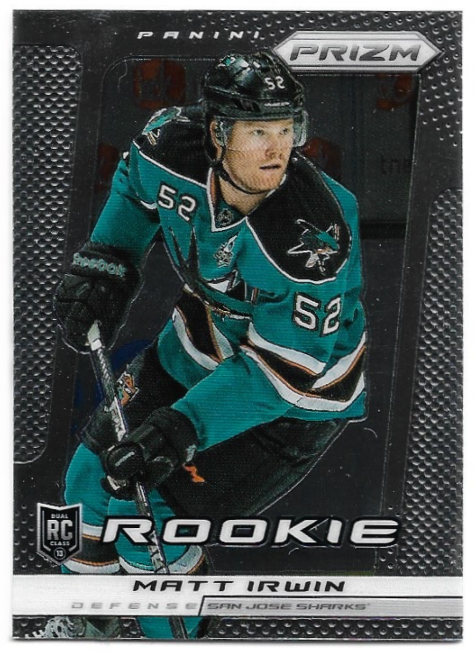 Rookie MATT IRWIN 13-14 Panini Prizm Hockey