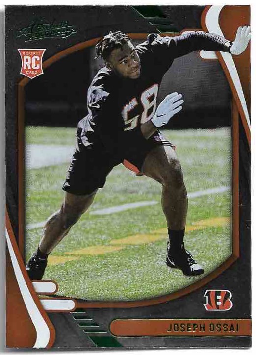 Rookie Green JOSEPH OSSAI 2021 Panini Absolute Football