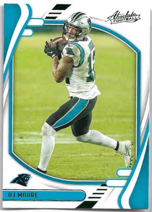 Green DJ MOORE 2021 Panini Absolute Football