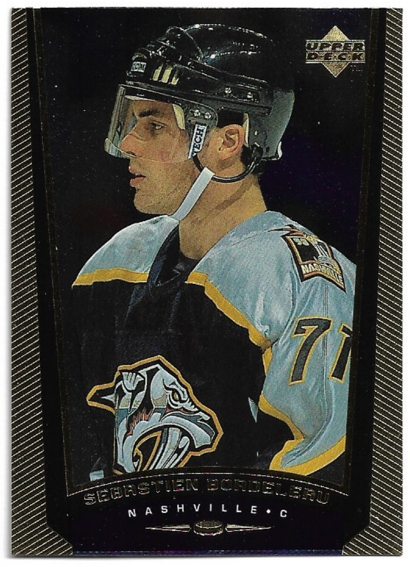 SEBASTIEN BORDELEAU 98-99 UD Gold Reserve