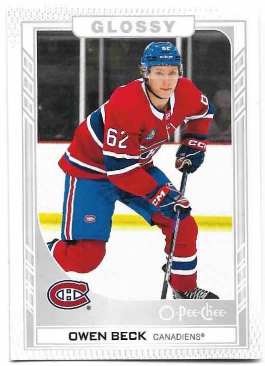 Rookie Glossy OWEN BECK 23-24 UD Series 2