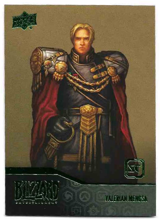 Uncommon - VALERIAN MENGSK - StarCraft - UD Blizzard Legacy Collection