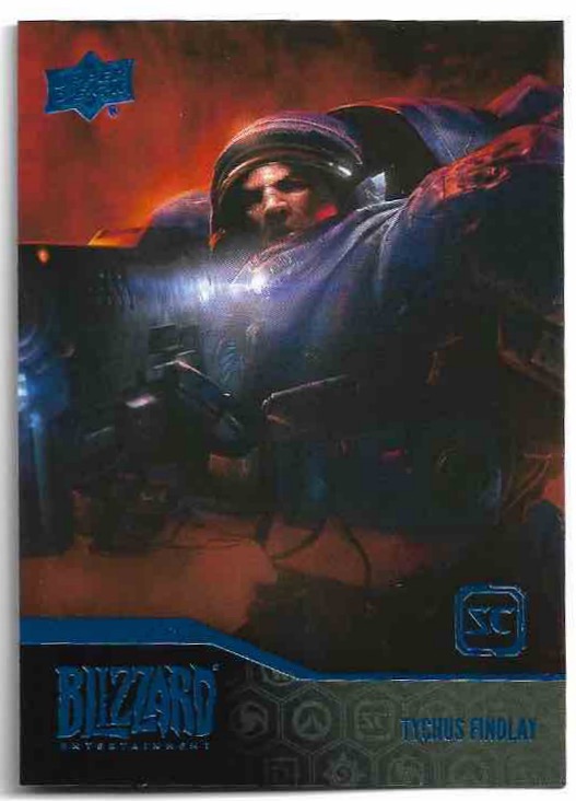 Rare - TYCHUS FINDLAY - StarCraft - UD Blizzard Legacy Collection