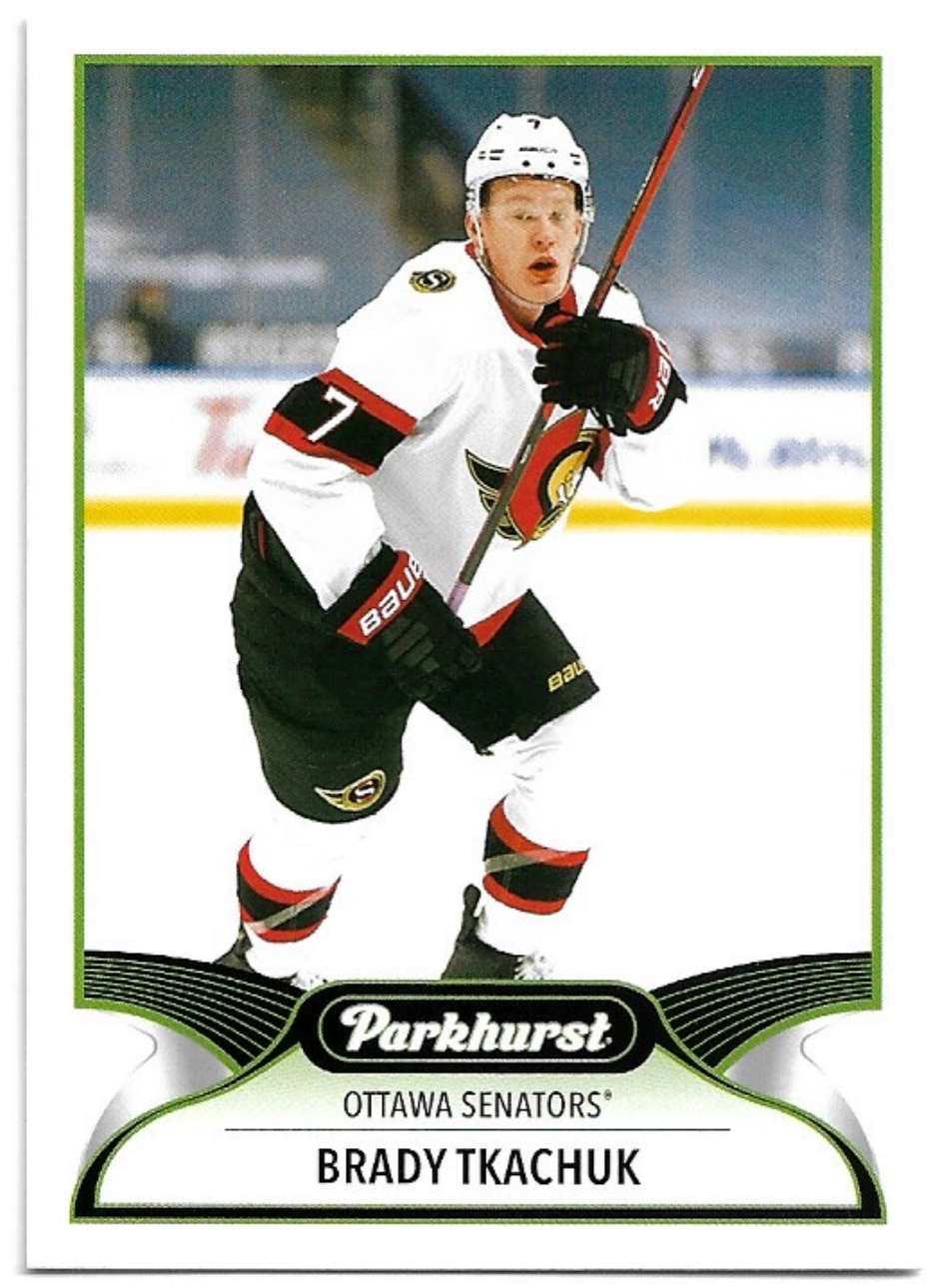 BRADY TKACHUK 21-22 UD Parkhurst