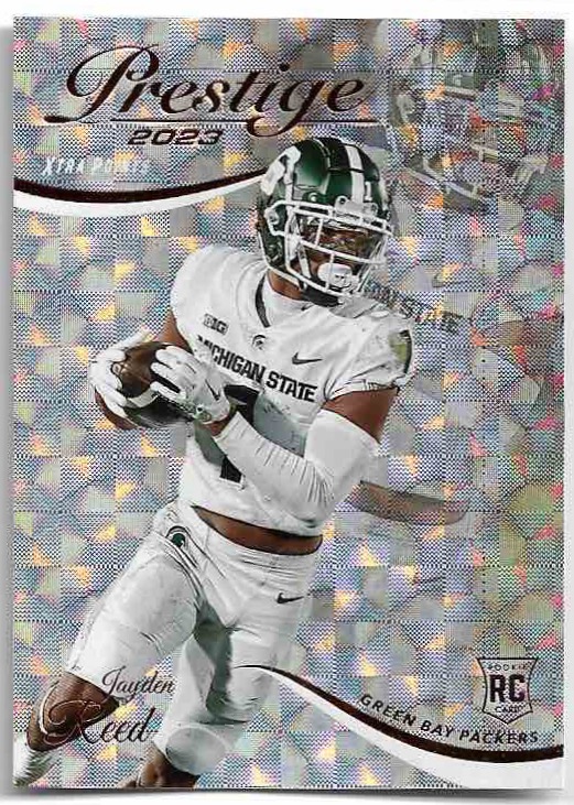 Rookie Xtra Points Hyper JAYDEN REED 2023 Panini Prestige Football